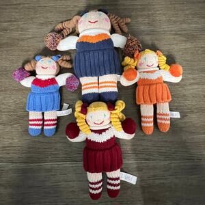 Zubels Knit Cheerleader‎ Set of 4